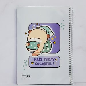 دفتر نقاشی 60 برگ مجلد سری colorful