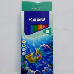 مداد رنگی جعبه مقوایی 12رنگ کسری
