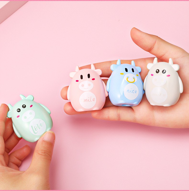 تراش مخزن دار طرح گاو - سبز