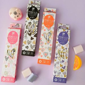 مداد پاکن دار طرح قلب